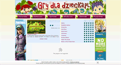 Desktop Screenshot of grydladziecka.pl